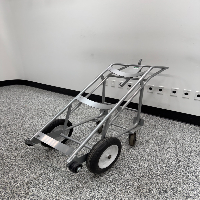 Aluminum Drum Truck 55 Gallon Barrel Dolly Cart image 1